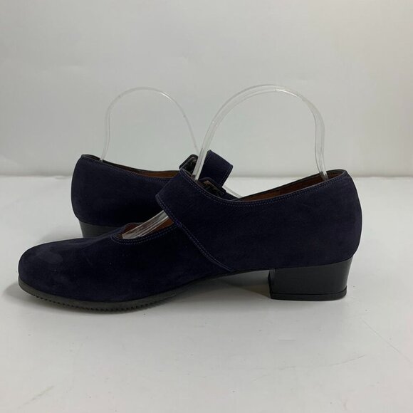 Beautifeel Women's Mary‎ Jane Suede Thick Strap And Buckle Heel Shoe Size 8/41 - Picture 3 of 15